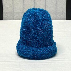 St. Johns Bay Aqua Fuzzy Eyelash Knit Lined Winter Ski Beanie Hat Toboggan